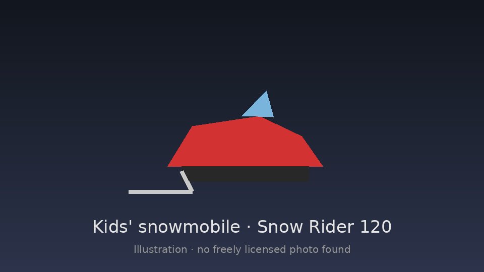 Kids' snowmobile Snow Rider 120
